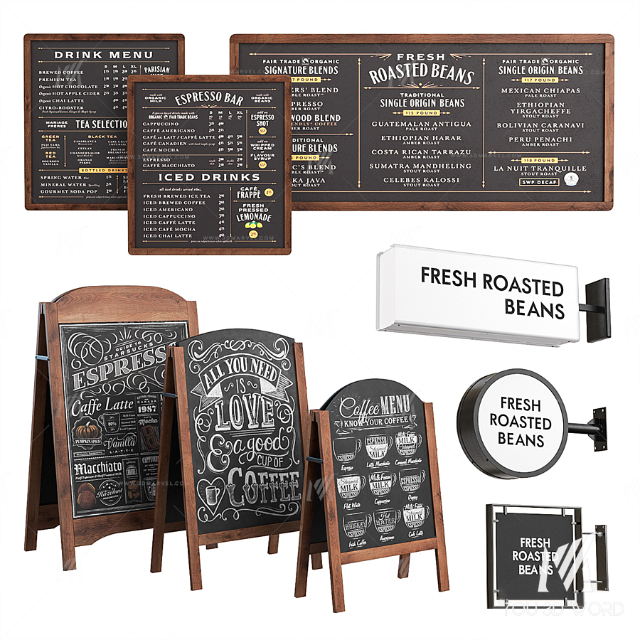 Advertising cafe